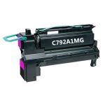 Lexmark C792A1MG Toner Cartridge Magenta, Single Pack