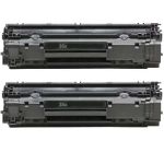 HP 35A Black Toner Cartridges 2-Pack