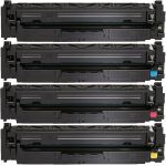 HP 410A Toner Cartridge Set of 4-Pack : 1 Black, 1 Cyan, 1 Magenta, 1 Yellow