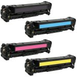 High Yield HP 410X Toner Cartridge Set of 4-Pack - 1 Black, 1 Cyan, 1 Magenta, 1 Yellow
