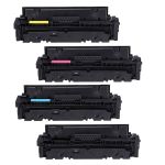 High Yield HP 414X 4-Pack Toner Cartridges: 1 Black, 1 Cyan, 1 Magenta, 1 Yellow