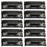 High Yield HP 58X Black LaserJet Toner Cartridges 10-Pack