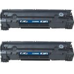 HP 85A Toner Cartridges 2-Pack - Black