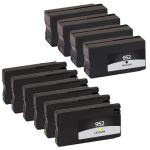 HP 952 Combo Pack of 10 Ink Cartridges: 4 Black, 2 Cyan, 2 Magenta, 2 Yellow