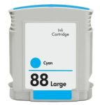 High Yield HP C9391AN Ink Cartridge - HP 88XL Cyan, Single Pack