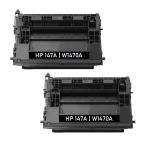 HP 147A Toner Cartridges 2-Pack - W1470A - Black