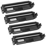 High Yield HP30X Toner Cartridges 4-Pack Black