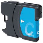 High Yield Brother LC65C Ink Cartridge, Single Pack