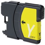 High Yield Brother LC65Y Ink Cartridge, Single Pack