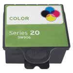 Dell DW906 Tri-Color Series 20 Ink Cartridge