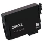 High Yield Epson 200 Ink Cartridge Black, Single Pack