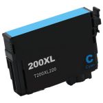 High Yield Epson T200XL220 Ink Cartridge Cyan, Single Pack