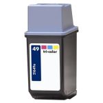 Replacement HP 49 Ink Cartridge - Tri-color - 51649A