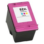 High Yield HP62XL Tricolor Ink Cartridge, Single Pack