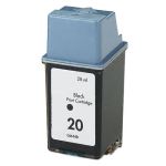 HP 20 Ink Cartridge Black, Single Pack