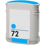 HP C9398A Ink Cartridge - HP 72 Cyan, 69ml, Single Pack