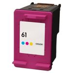 HP 61 Color Ink Cartridge, Single Pack