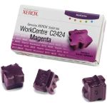 Xerox 108R00661 / WorkCentre C2424 OEM Magenta Ink 3-pack Cartridge