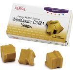 Xerox 108R00662 / WorkCentre C2424 OEM Yellow Ink 3-pack Cartridge