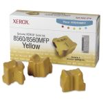 Xerox 108R00725 / Phaser 8560 OEM Yellow Ink 3-pack Cartridge
