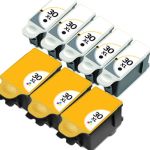 High Yield Kodak 30XL Combo Pack of 8 Ink Cartridges: 5 x 30B Black, 3 x 30C Color