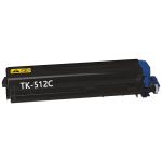 Kyocera TK-512C Toner Cartridge Cyan, Single Pack