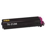 Kyocera TK-512M Toner Cartridge Magenta, Single Pack