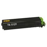 Kyocera TK-512Y Toner Cartridge Yellow, Single Pack
