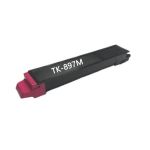Kyocera TK-897M Toner Cartridge Magenta, Single Pack