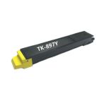 Kyocera TK-897Y Toner Cartridge Yellow, Single Pack