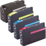 High Yield Lexmark 200 Ink Cartridges XL 4-Pack: 1 Black, 1 Cyan, 1 Magenta, 1 Yellow