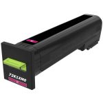 High Yield Lexmark 72K1XM0 Toner Cartridge Magenta, Single Pack