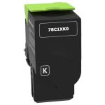 Extra High Yield Lexmark 78C1XK0 Toner Cartridge Black, Single Pack