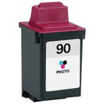Replacement Lexmark 90 Ink Cartridge - Photo Color - 12A1990