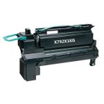 Extra High Yield Lexmark X792X1KG Toner Cartridge Black, Single Pack