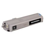 High Yield Okidata 46490604 Toner Cartridge Black, Single Pack