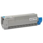 Okidata 46507603 Toner Cartridge Cyan, Single Pack