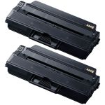 Compatible Samsung 115L Toner Cartridges 2-Pack - MLT-D115L Black - High Yield