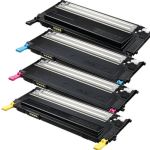 Samsung CLT-409 Toner Cartridges 4-Pack: 1 Black, 1 Cyan, 1 Magenta, 1 Yellow