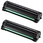 Samsung MLT-D104S Black Toner Cartridges 2-Pack