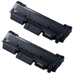 High Yield Samsung MLT-D118L Black Toner Cartridges 2-Pack