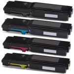 High Yield Xerox 6655 Toner Replacement Cartridges 4-Pack: 1 Black, 1 Cyan, 1 Magenta, 1 Yellow