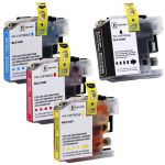 Brother LC107 Ink &amp; Brother LC105 Ink XXL 4-Pack