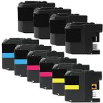 Brother LC-207 &amp; Brother LC205 Ink Cartridge 10-Pk