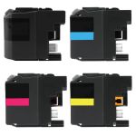 Brother LC205 Ink &amp; Brother 207 XXL Cartridges 4-Pk
