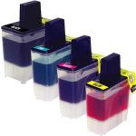 Brother LC41 Ink Cartridges - LC41 Brother Ink 4-Pack