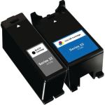 Dell (Series 22) T091N Black &amp; T092N Color 2-pack Ink Cartridges