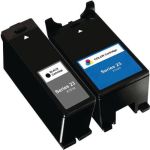 Dell (Series 23) T105N Black &amp; T106N Color 2-pack Ink Cartridges