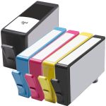 High Yield HP Printer Ink 564 Combo Pack of 5 XL Cartridges: 1 Black, 1 Photo Black, 1 Cyan, 1 Magenta, 1 Yellow