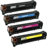 HP 125A (CB540-3A) 4-pack Laser Toner Cartridges